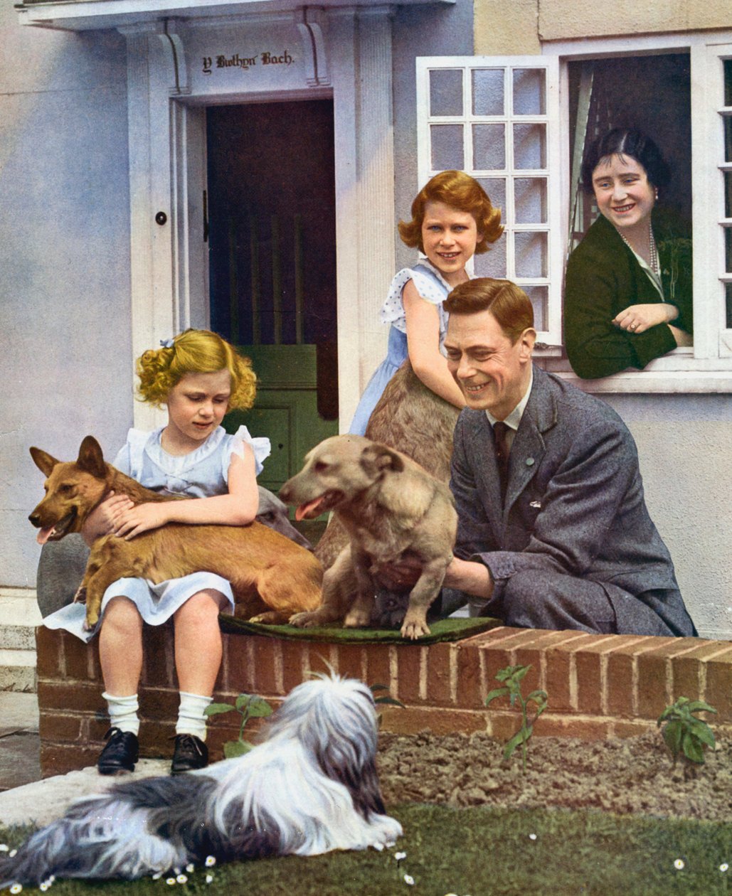 La familia real en Windsor, 1930s de Unbekannt