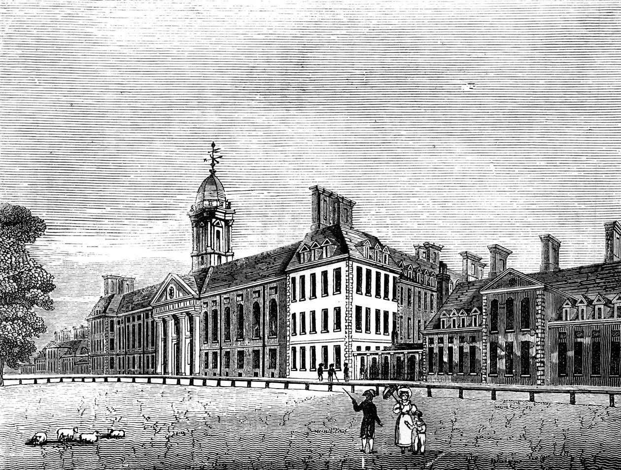 El Hospital Real, Chelsea, Londres de Unbekannt