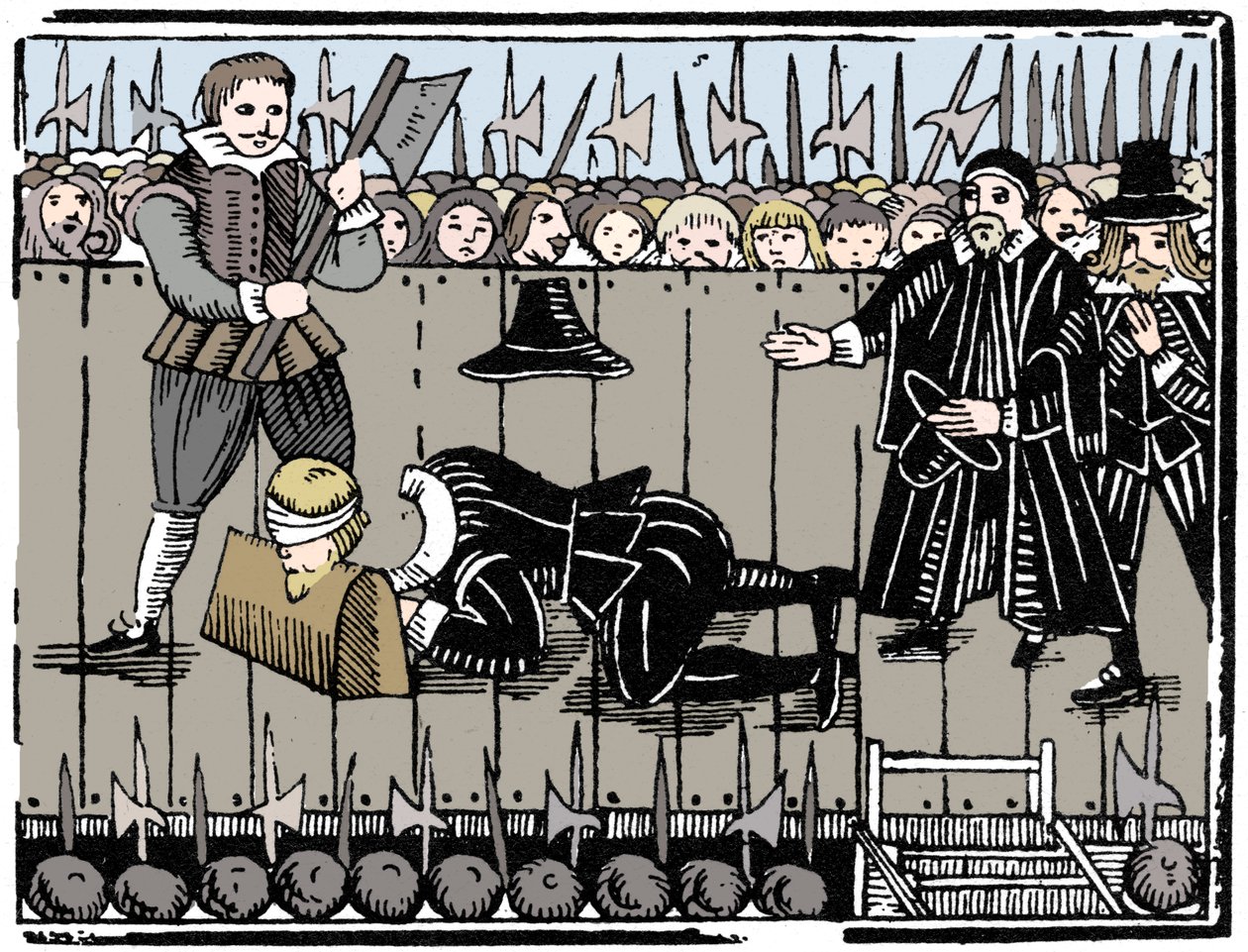 El martirio real, de una balada de 1648 1964 de Unbekannt
