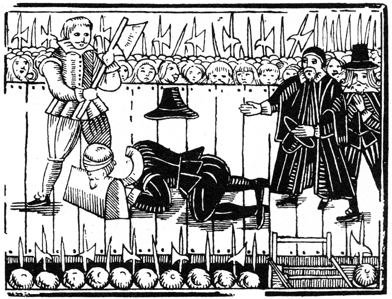 El martirio real, de una balada de 1648 de Unbekannt
