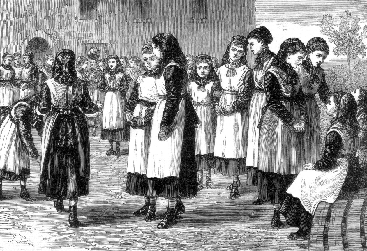 La Escuela Masónica Real para niñas, St Johns Hill, Battersea Rise, Londres, 1875 de Unbekannt