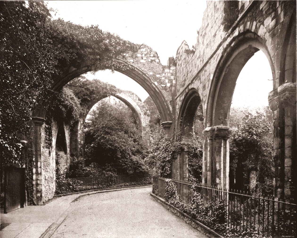 Las ruinas en Canterbury, Kent, 1894 de Unbekannt
