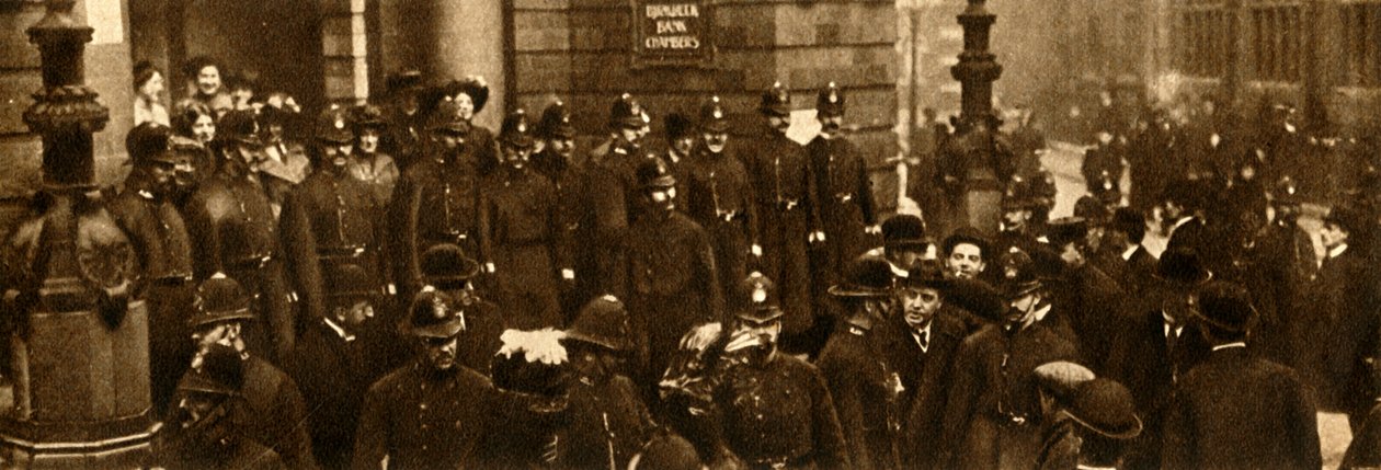 La corrida en el Banco Birkbeck, 1910, 1933 de Unbekannt
