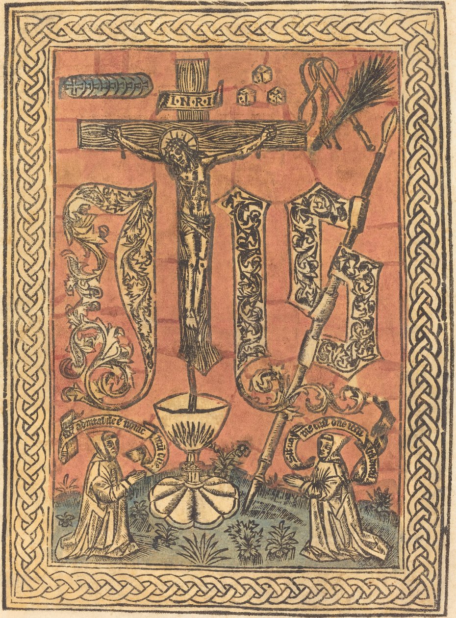 El Monograma Sagrado, c. 1500 de Unbekannt