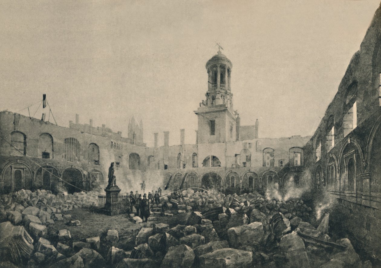 El segundo intercambio real después del incendio en 1838, 1928 de Unbekannt