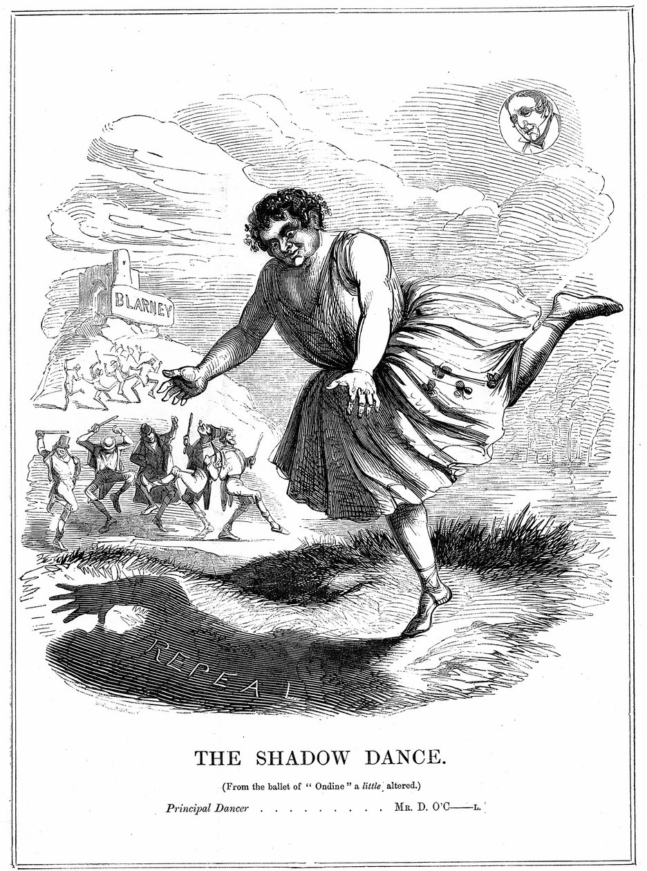 La danza de las sombras, 1843 de Unbekannt