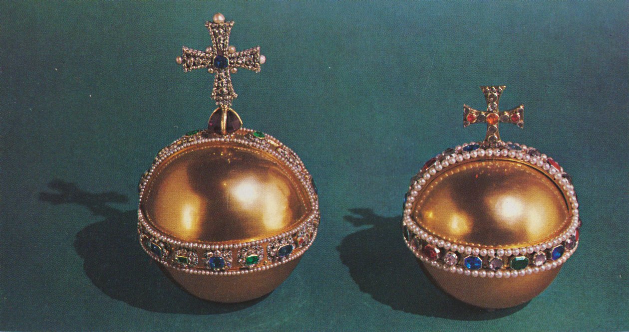 El orbe soberano y el orbe de la reina María II, 1953 de Unbekannt