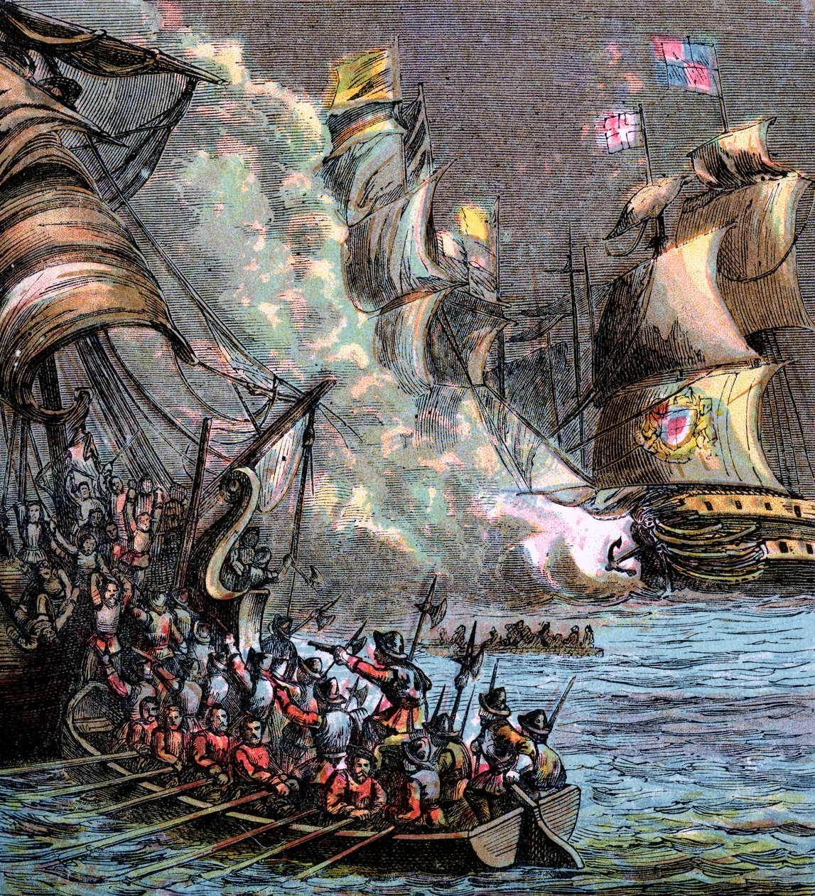 La Armada Española, 1588, c1850 de Unbekannt