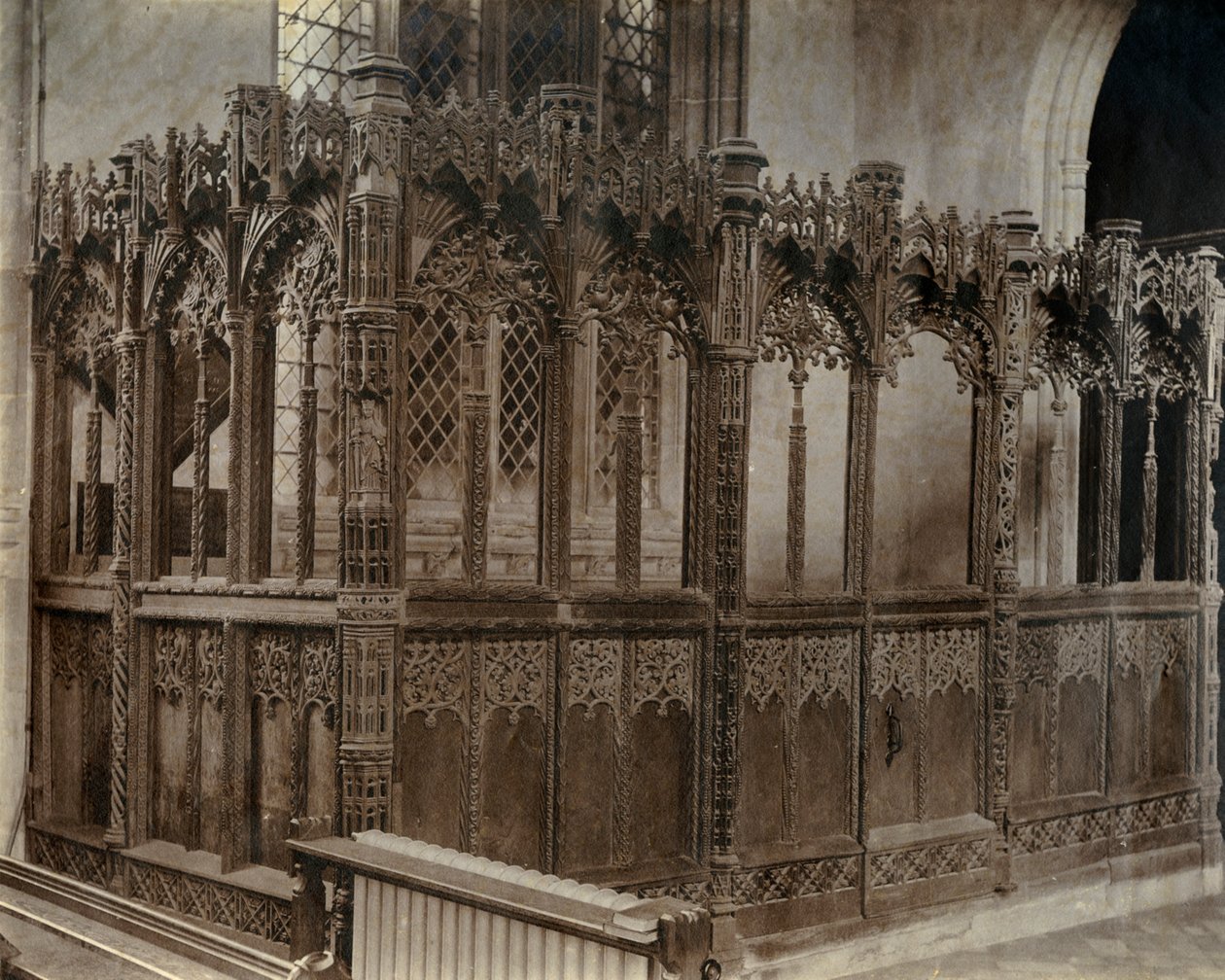 La capilla de primavera en la iglesia de San Pedro y San Pablo, Lavenham, Suffolk de Unbekannt