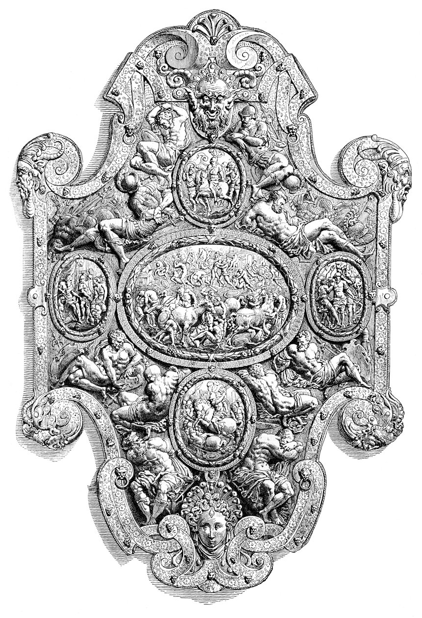 El escudo de armas de Carlos V, siglo XVI 1882 de Unbekannt
