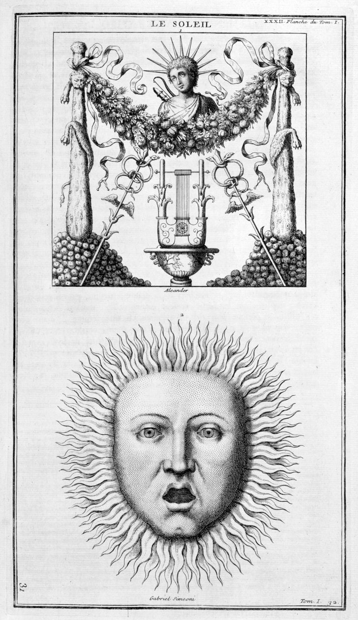 El Sol, 1757 de Unbekannt