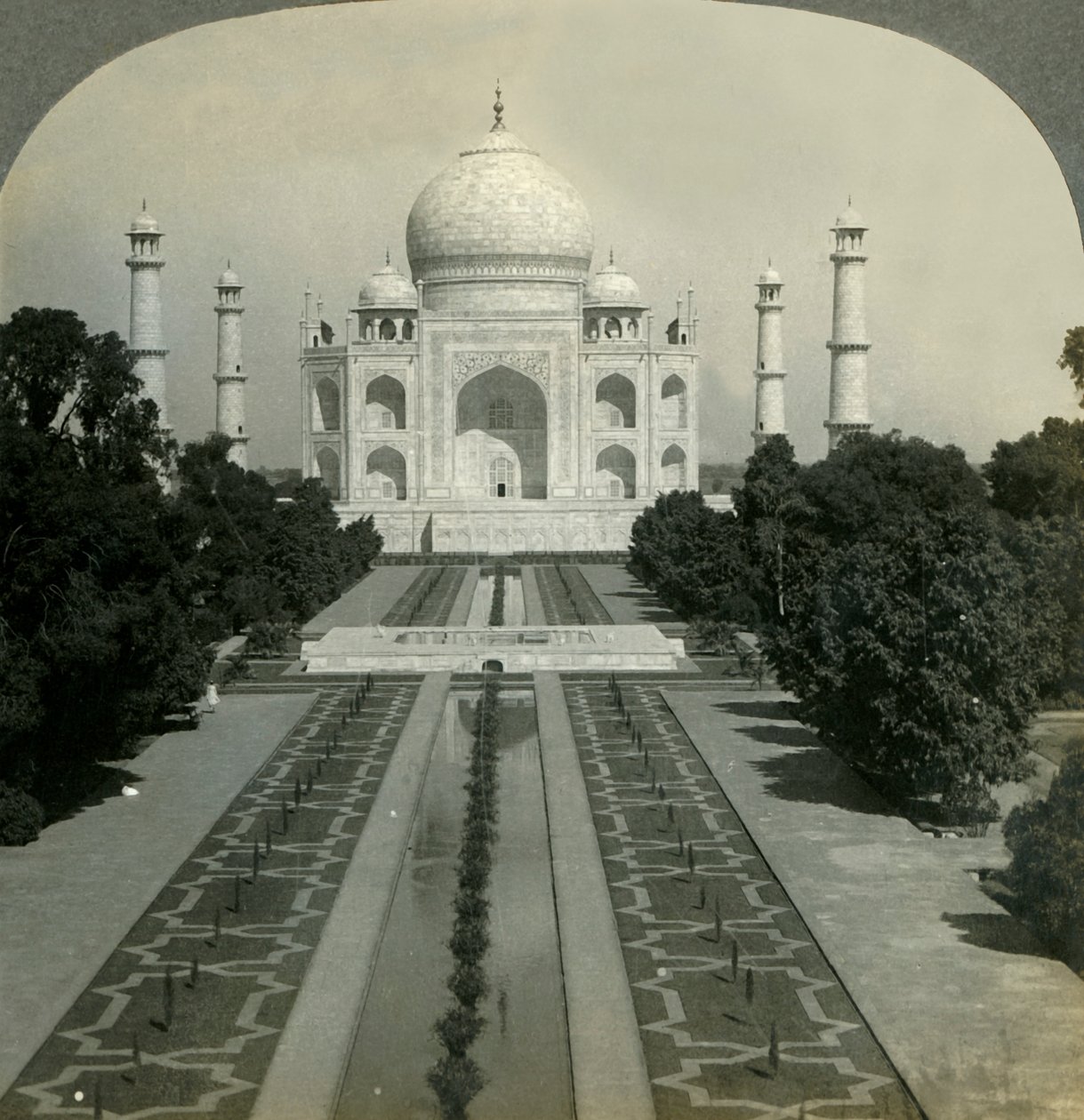 El Taj Mahal, Agra, India, 1902 de Unbekannt
