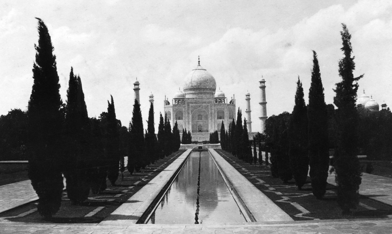 El Taj Mahal, Agra, India, 1916-1917 de Unbekannt