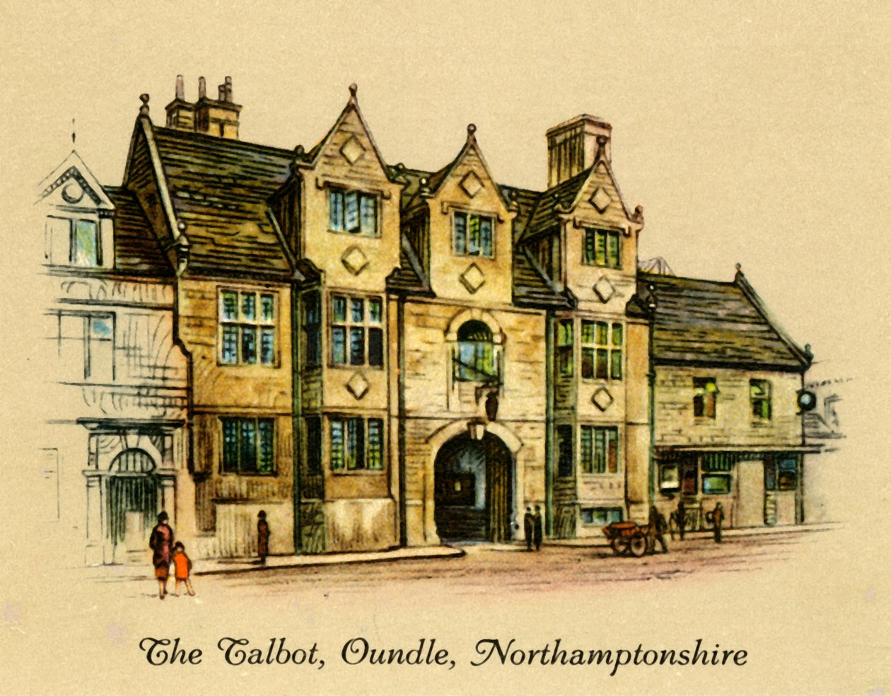 El Talbot, Oundle, Northamptonshire, 1936 de Unbekannt