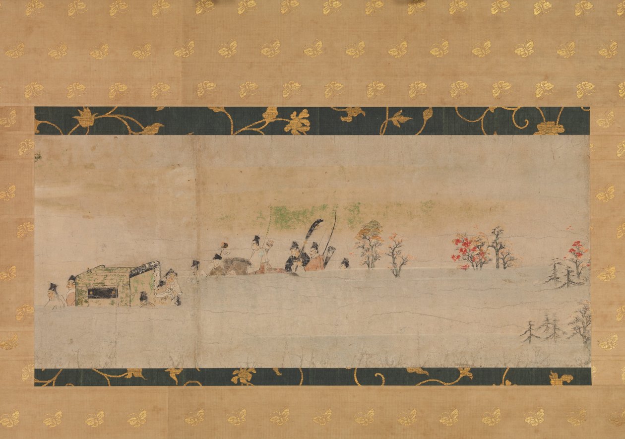 El cuento de Sumiyoshi Sumiyoshi monogatari emaki, finales del siglo XIII de Unbekannt