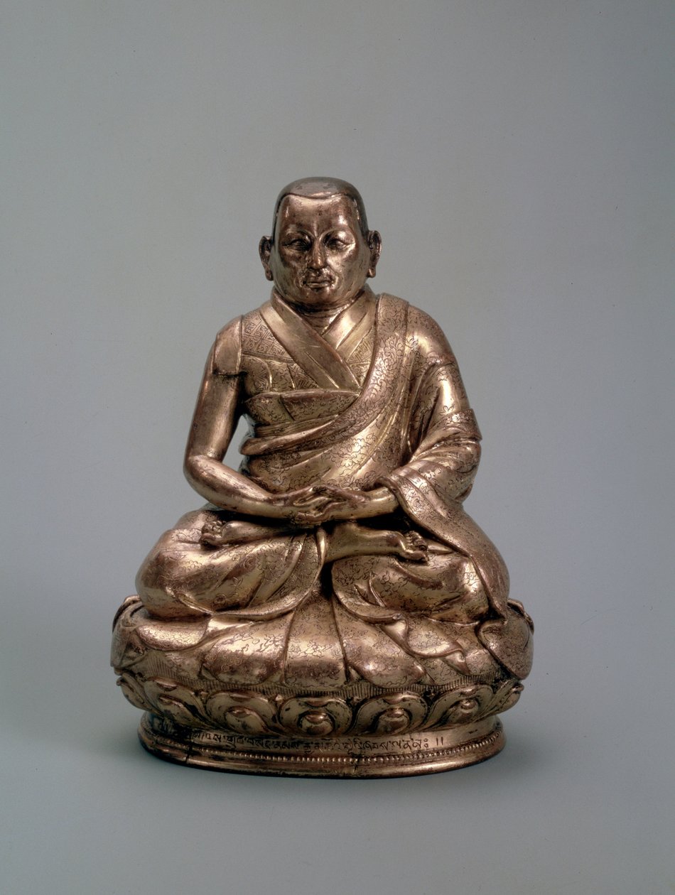 El Tercer Dalai Lama Sonam Gyatso, siglos XVI-XVII de Unbekannt