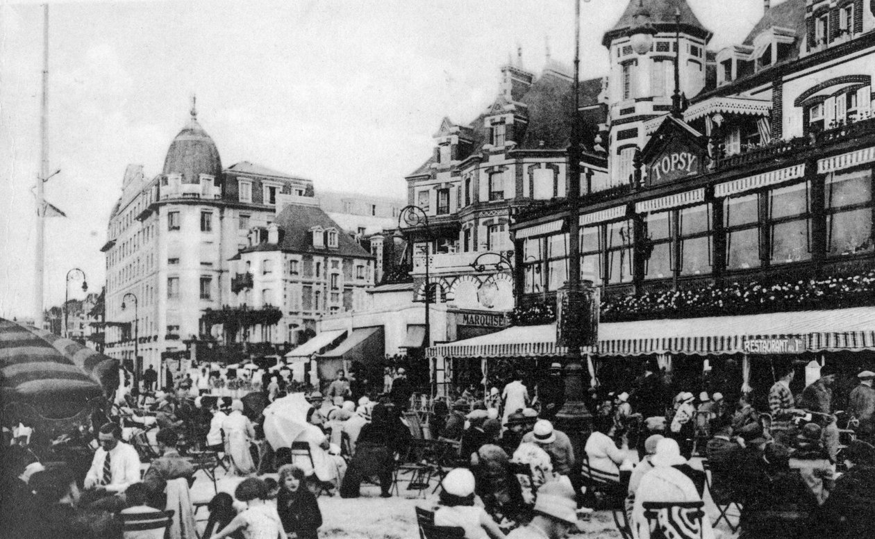 El bar Topsy, Trouville, Francia, c1920s de Unbekannt