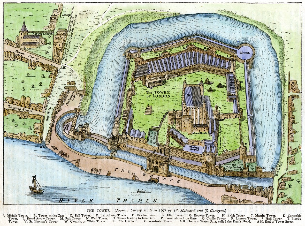 La Torre, Londres de Unbekannt