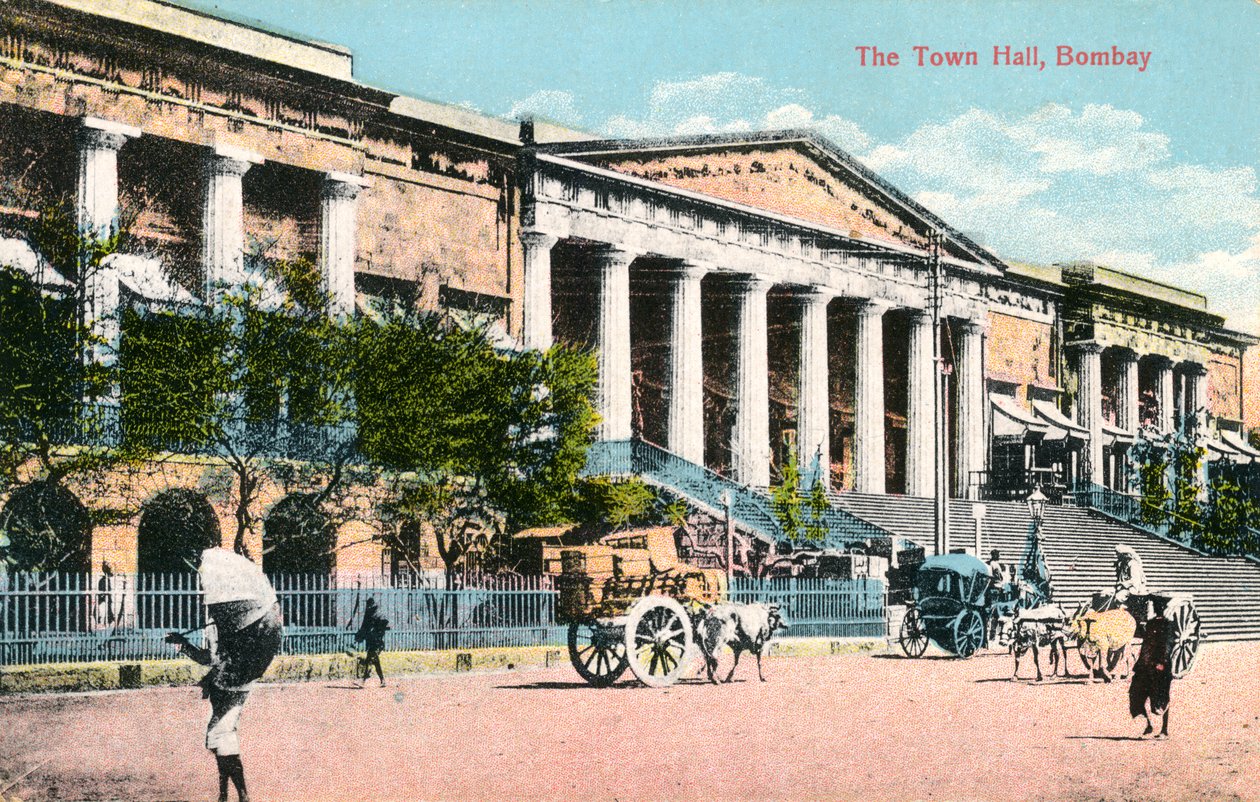 El Ayuntamiento, Bombay, India, principios del siglo XX de Unbekannt
