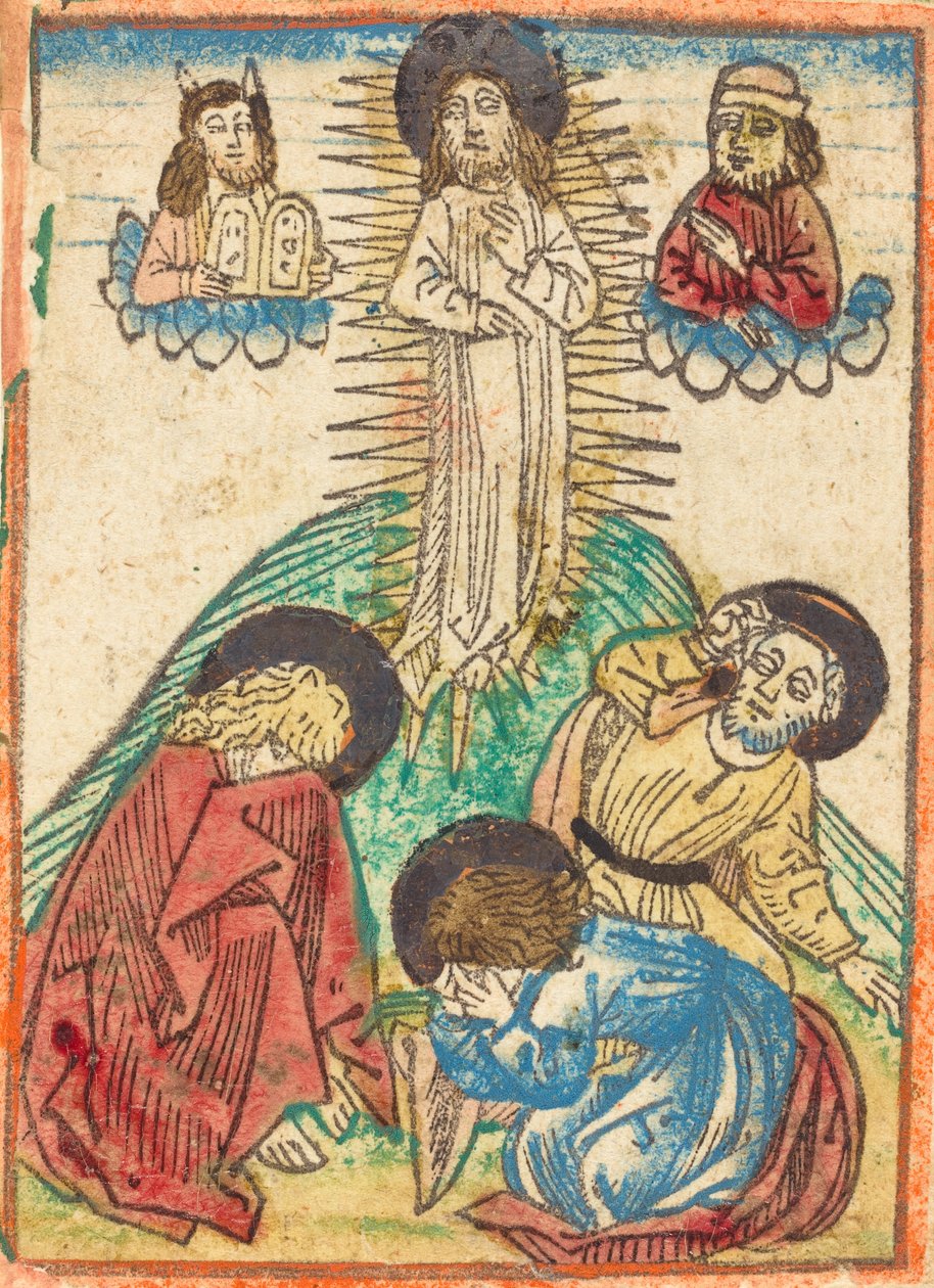 La transfiguración, c. 1475 de Unbekannt