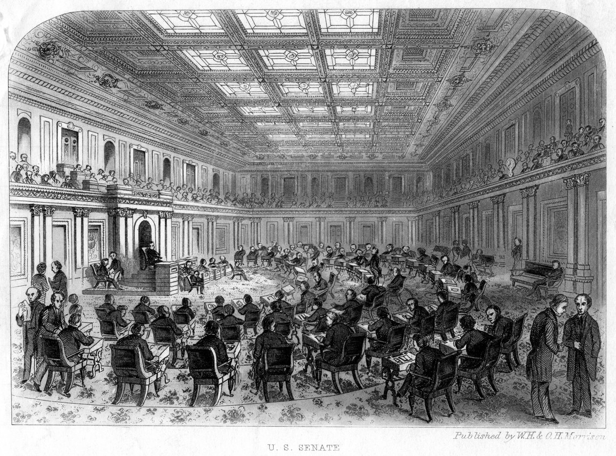 El Senado de los EE.UU., siglo XIX de Unbekannt