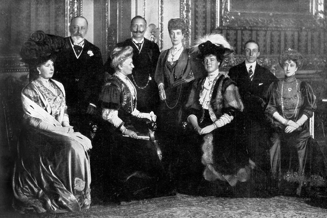La reunión única e imperial real en Windsor, 1910 de Unbekannt
