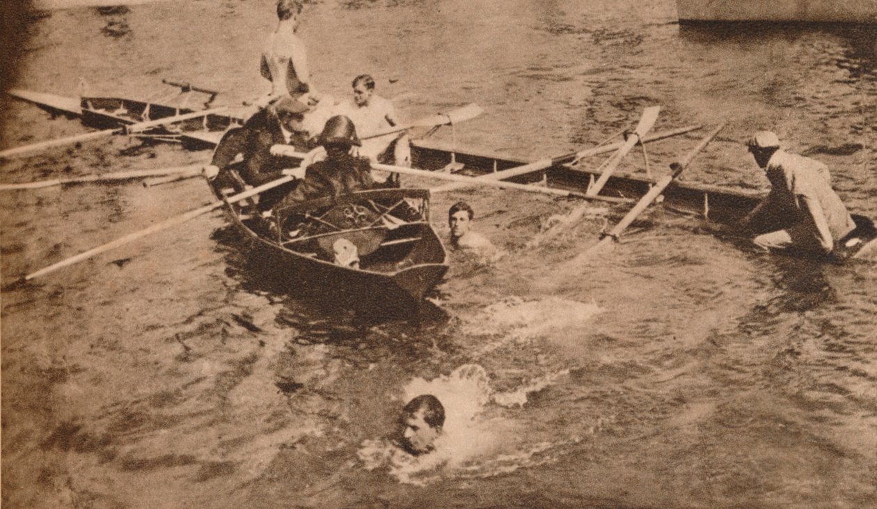 La Carrera de Botes Universitaria, marzo de 1912 1935 de Unbekannt