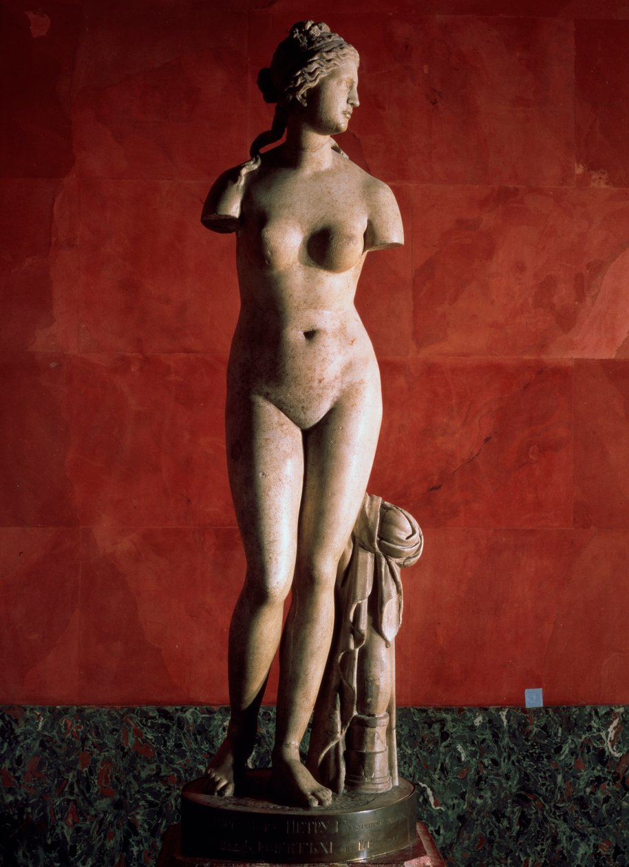 La Venus Tauride o Venus de Tauris, siglo II d.C. de Unbekannt