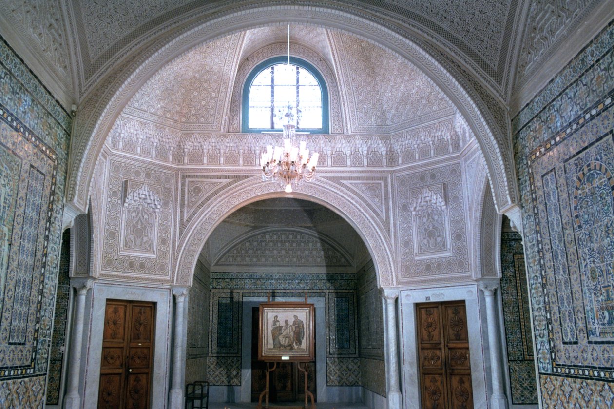 La Sala de Virgilio, Museo Bardo, Túnez de Unbekannt
