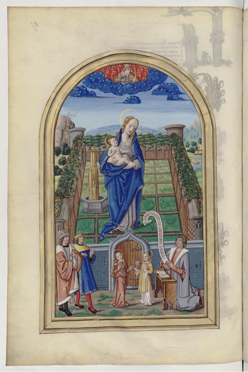 La Virgen María. De: Chants royaux en l