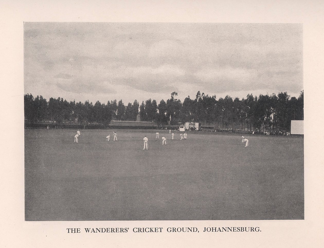 El campo de cricket de los Wanderers, Johannesburgo, Sudáfrica, 1912 de Unbekannt