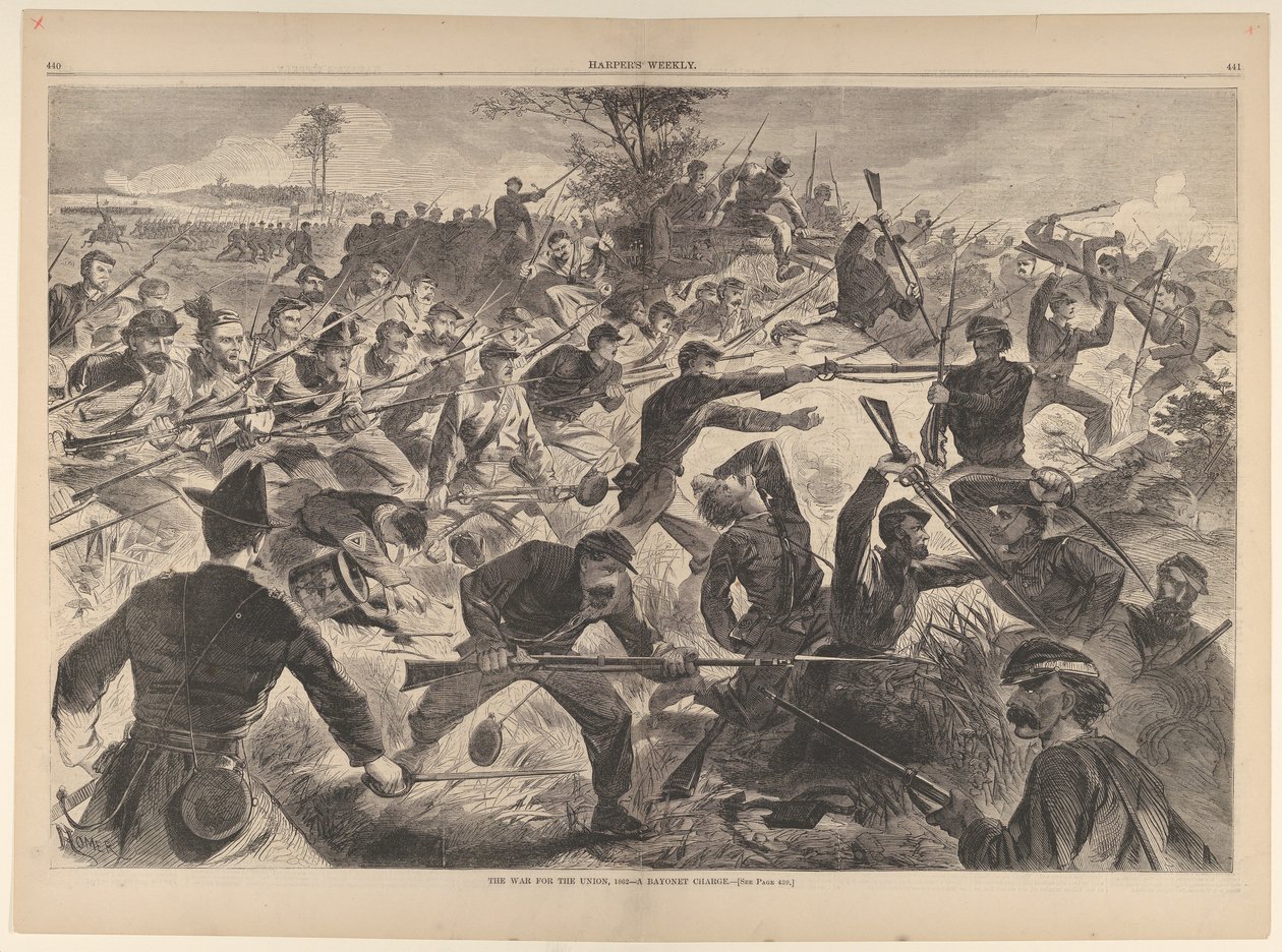 La guerra por la Unión, 1862 - Una carga de bayoneta Harper