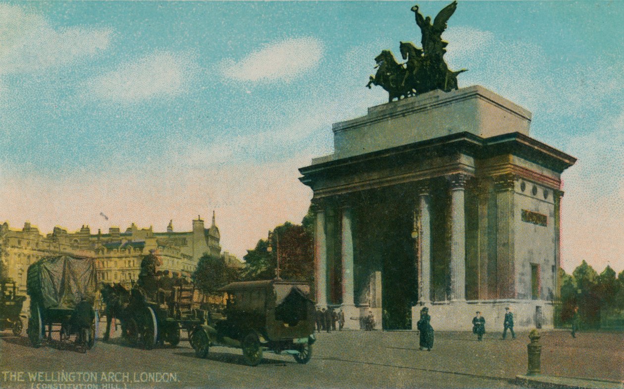 El Arco de Wellington, Londres de Unbekannt