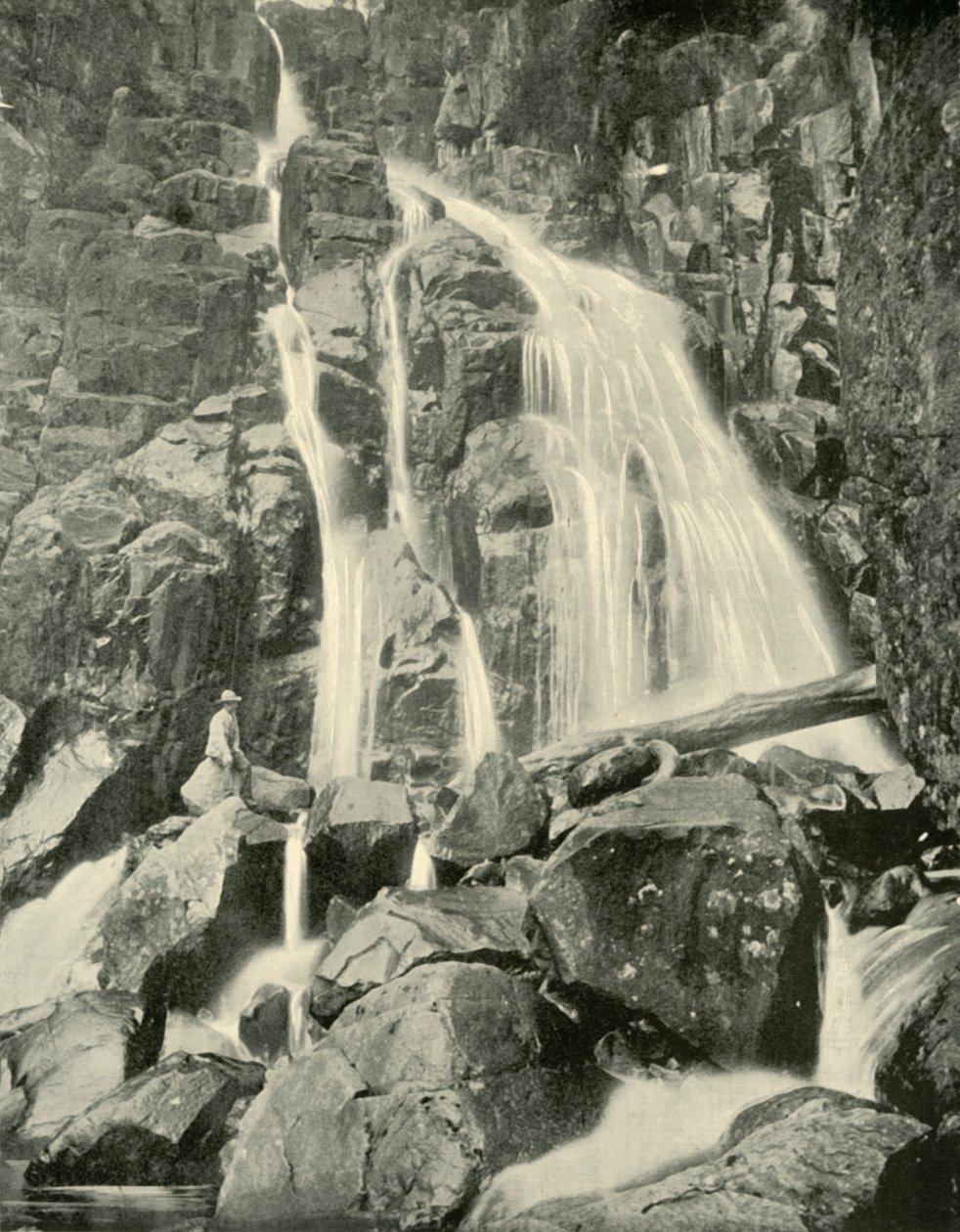 Las Cataratas de Wellington, Monte Wellington, 1901 de Unbekannt