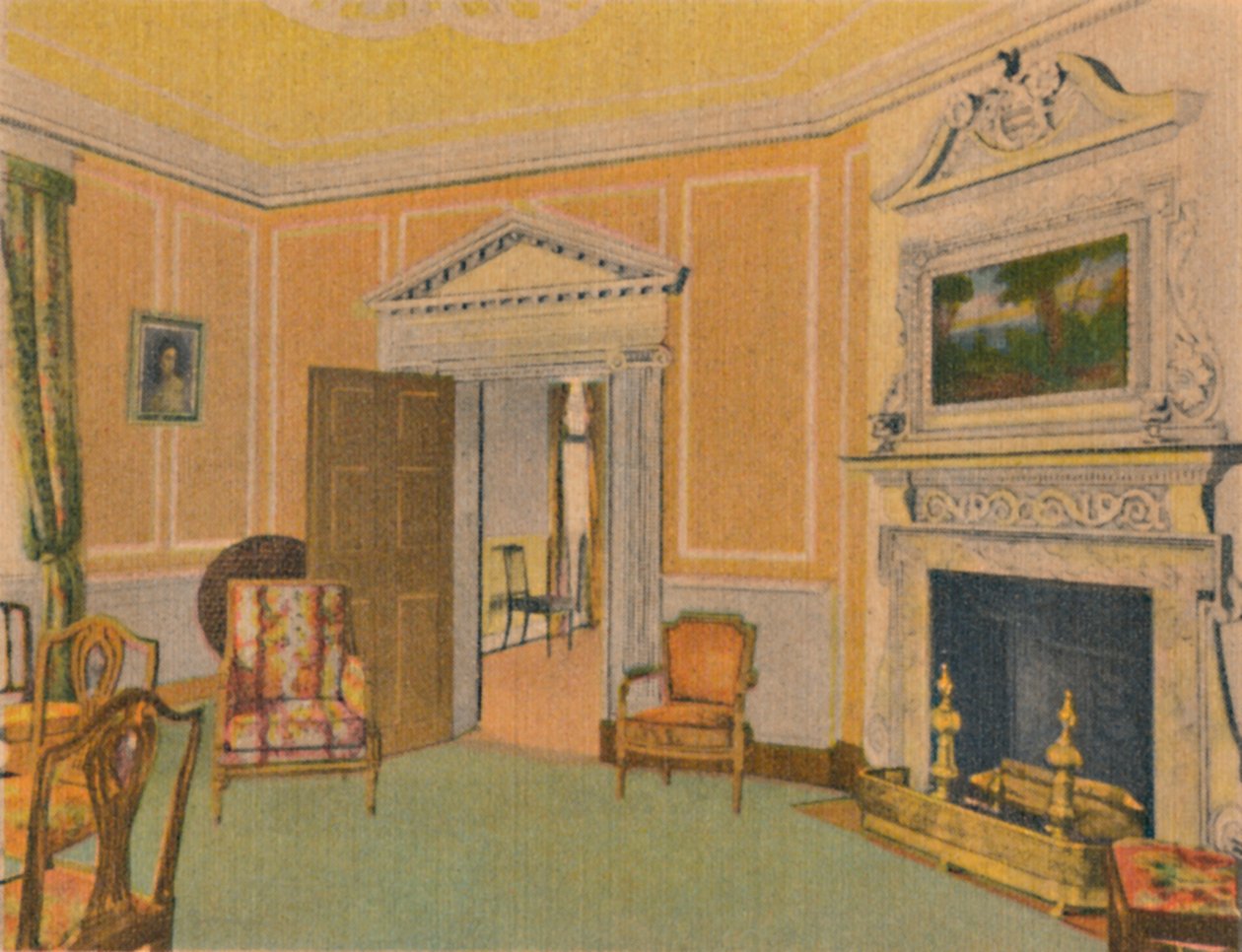 El Salón Oeste, 1946 de Unbekannt