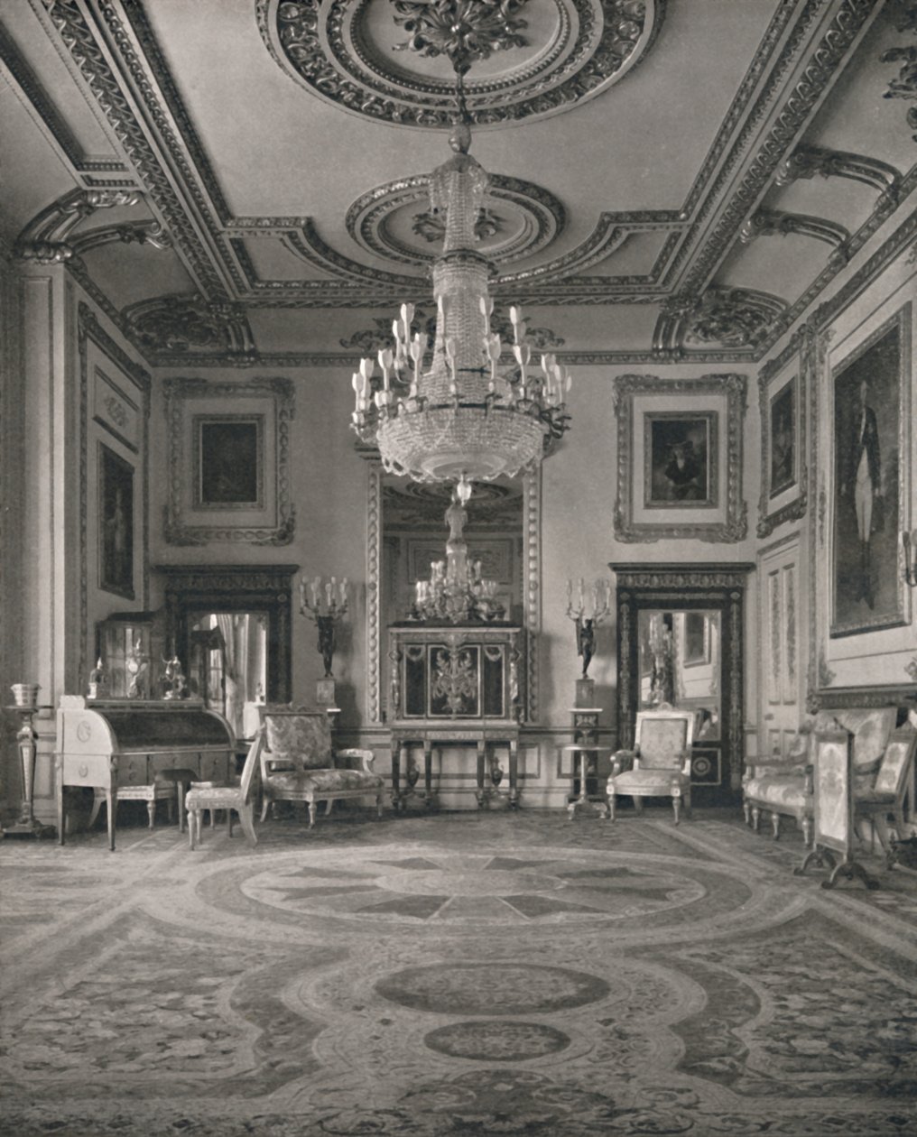 El Salón Blanco, Castillo de Windsor, 1927 de Unbekannt