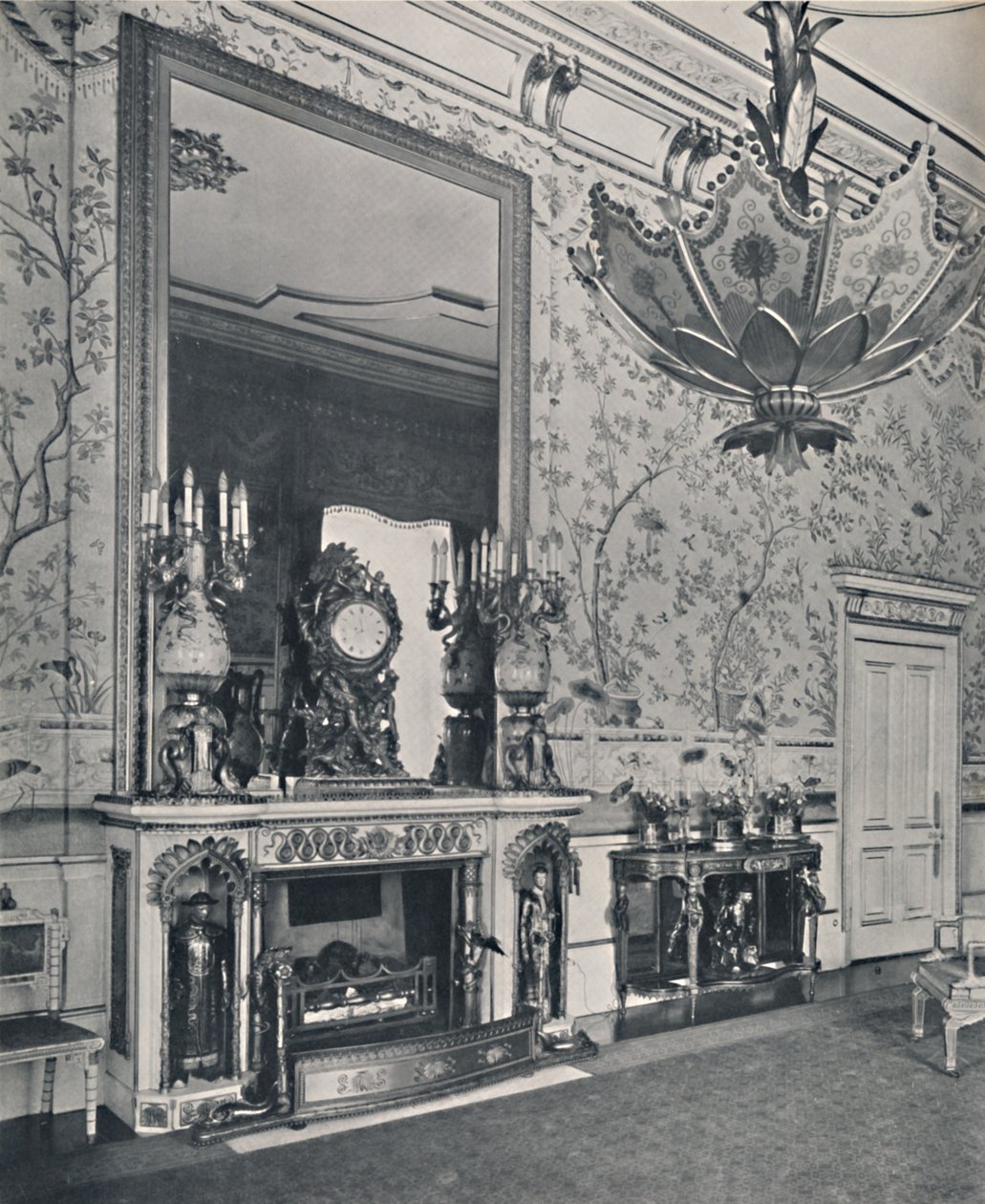 El salón amarillo, Palacio de Buckingham, 1939 de Unbekannt
