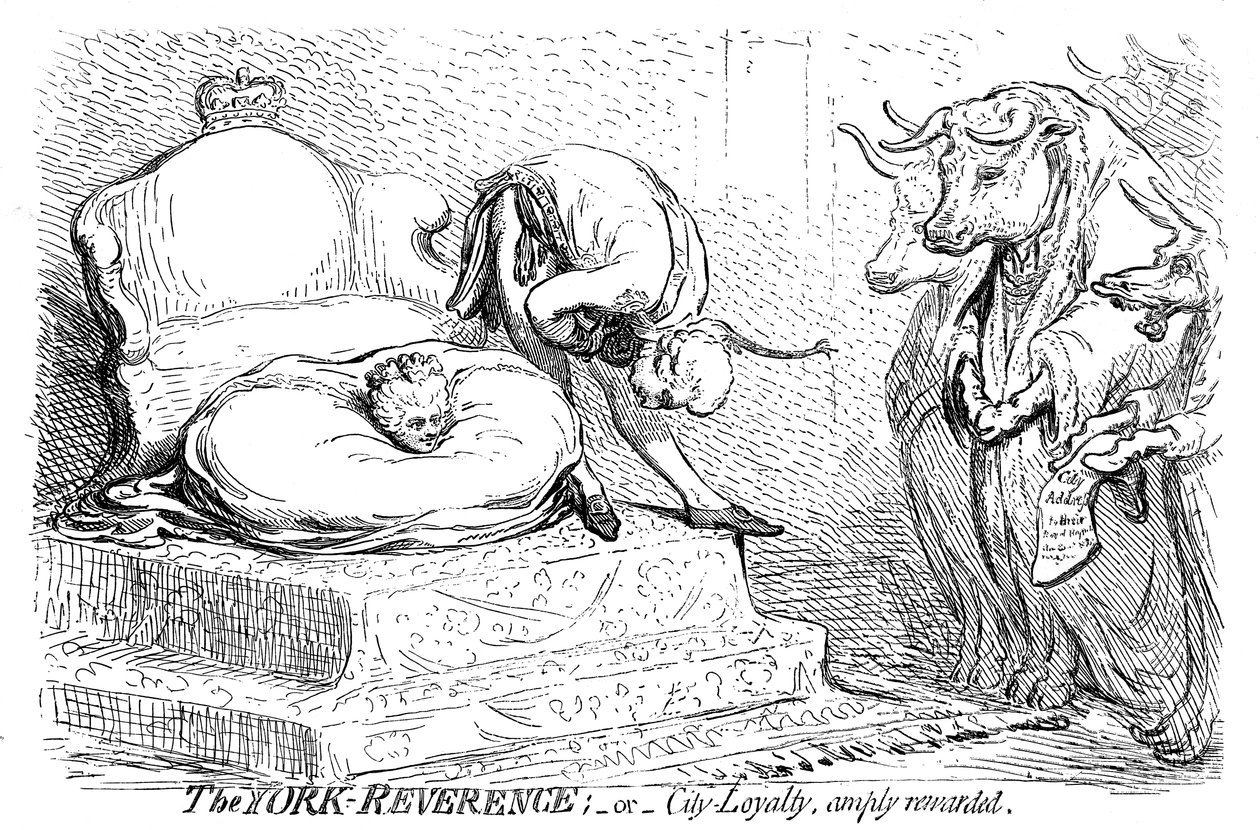 La reverencia de York o la lealtad de la ciudad, ampliamente recompensada, 1796 de Unbekannt
