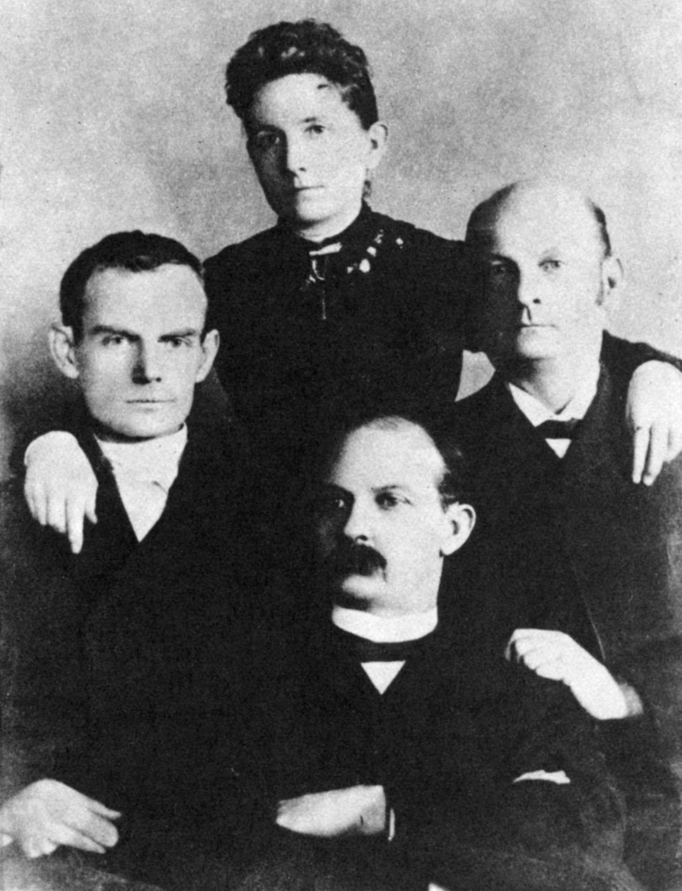 Los Youngers, forajidos estadounidenses, c1868-1876 de Unbekannt