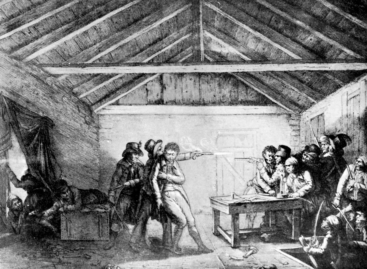El arresto de los conspiradores de la calle Cato, 23 de febrero de 1820, 1901 de Unbekannt