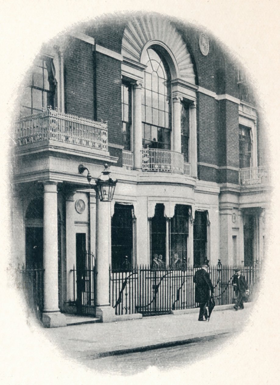 La ventana de la bahía, Boodles Club, Londres, c1900 1901 de Unbekannt