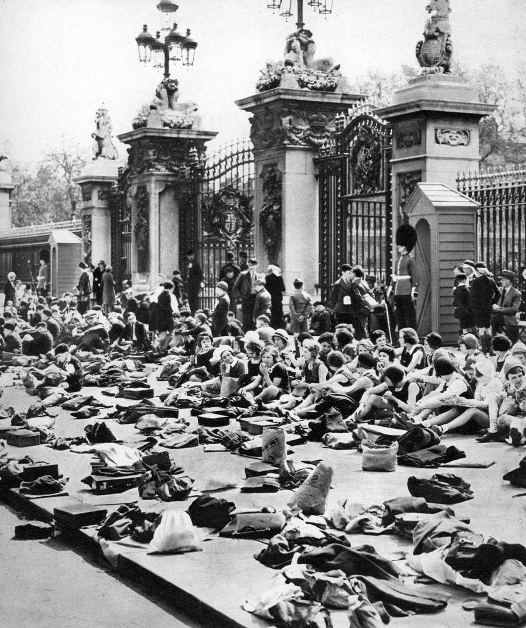 La fiesta del jubileo infantil, Palacio de Buckingham, Londres, 1935 de Unbekannt