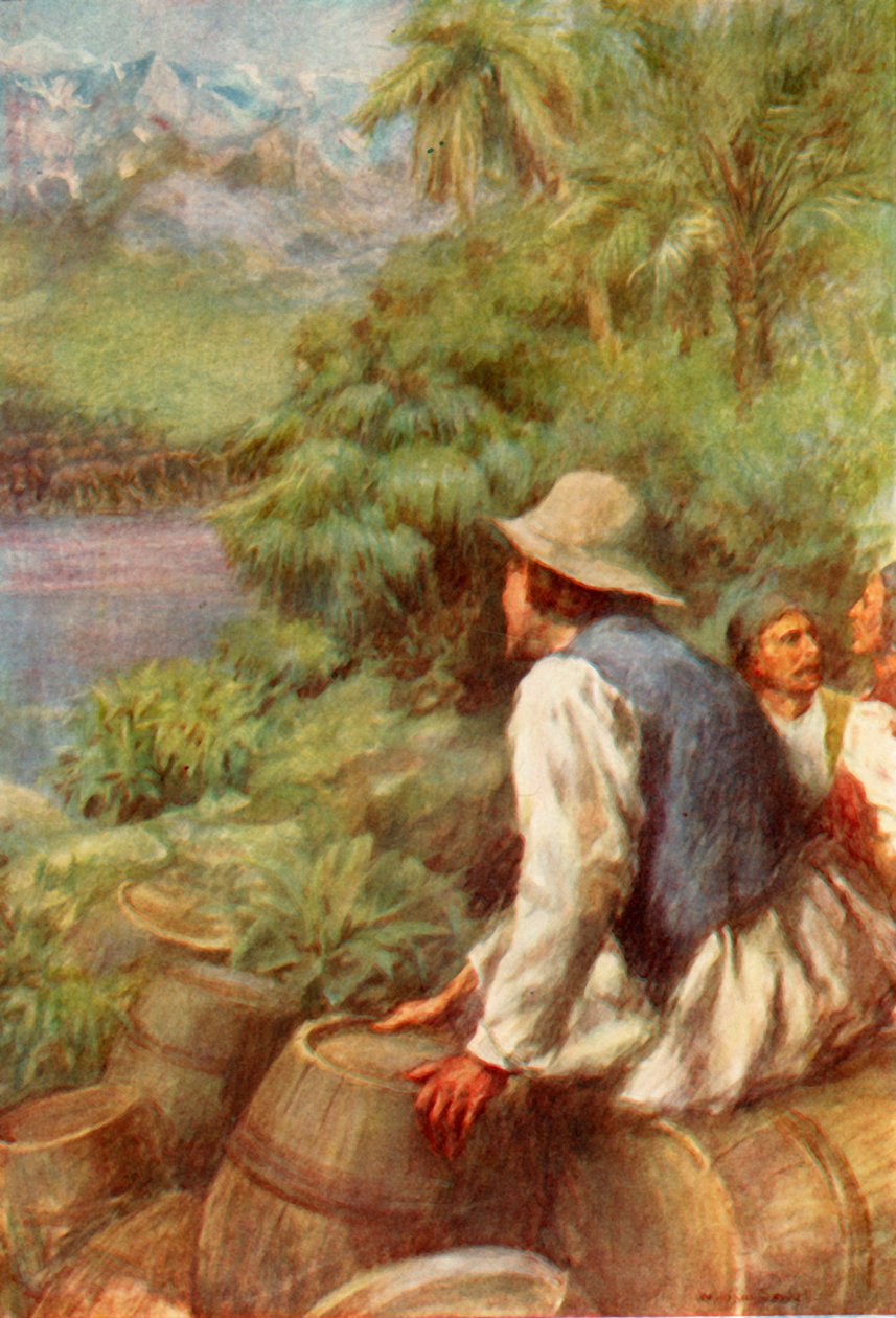 Los elefantes llegaron como se esperaba, 1917 de Unbekannt