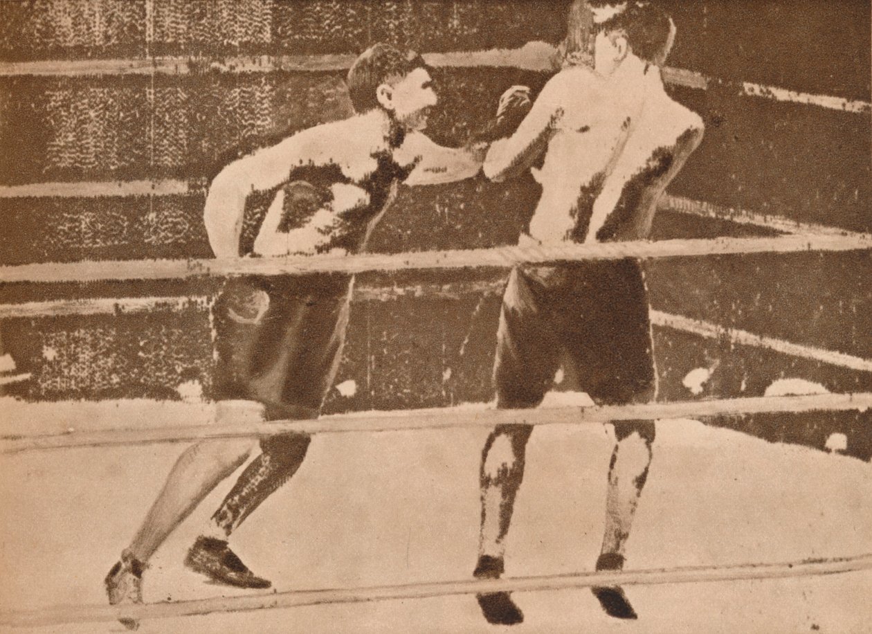 Las primeras fotografías inalámbricas de América a Inglaterra fueron enviadas el 25 de septiembre - Dempsey v. Tunn de Unbekannt