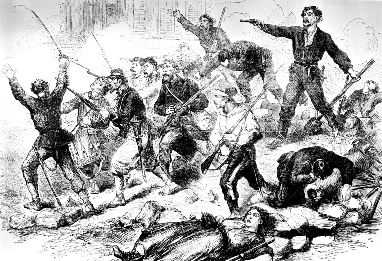 La última batalla de los comuneros mayo 1871, Comuna de París de Unbekannt
