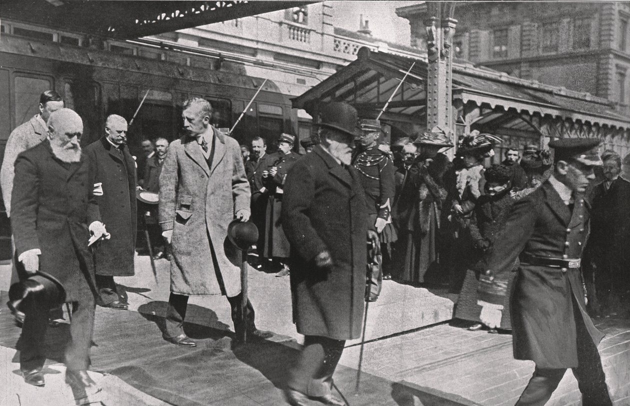 La última foto del Rey Eduardo, 1910 de Unbekannt