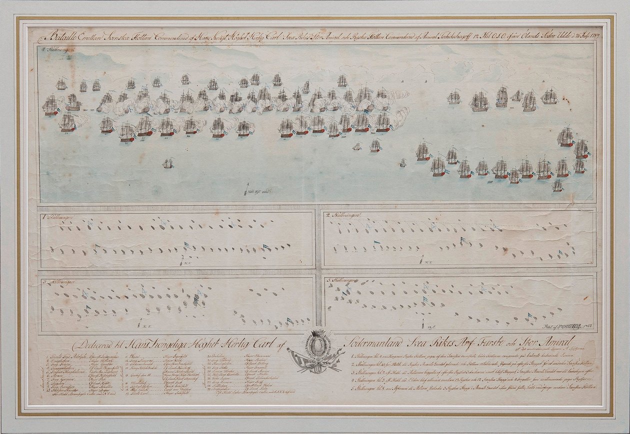 La batalla naval de Öland el 26 de julio de 1789, 1804 de Unbekannt