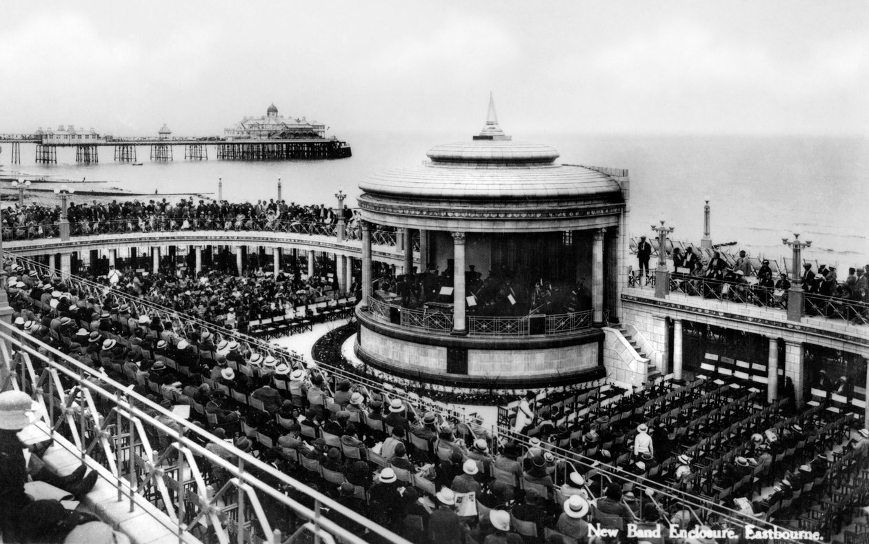 El nuevo recinto de la banda, Eastbourne, East Sussex, principios del siglo XX de Unbekannt