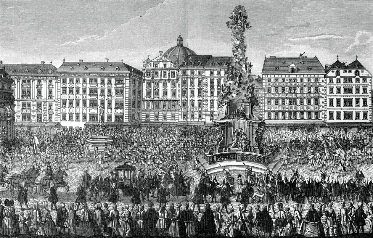 El juramento de lealtad a María Teresa como Archiduquesa de Austria, 22 de noviembre de 1740 de Unbekannt