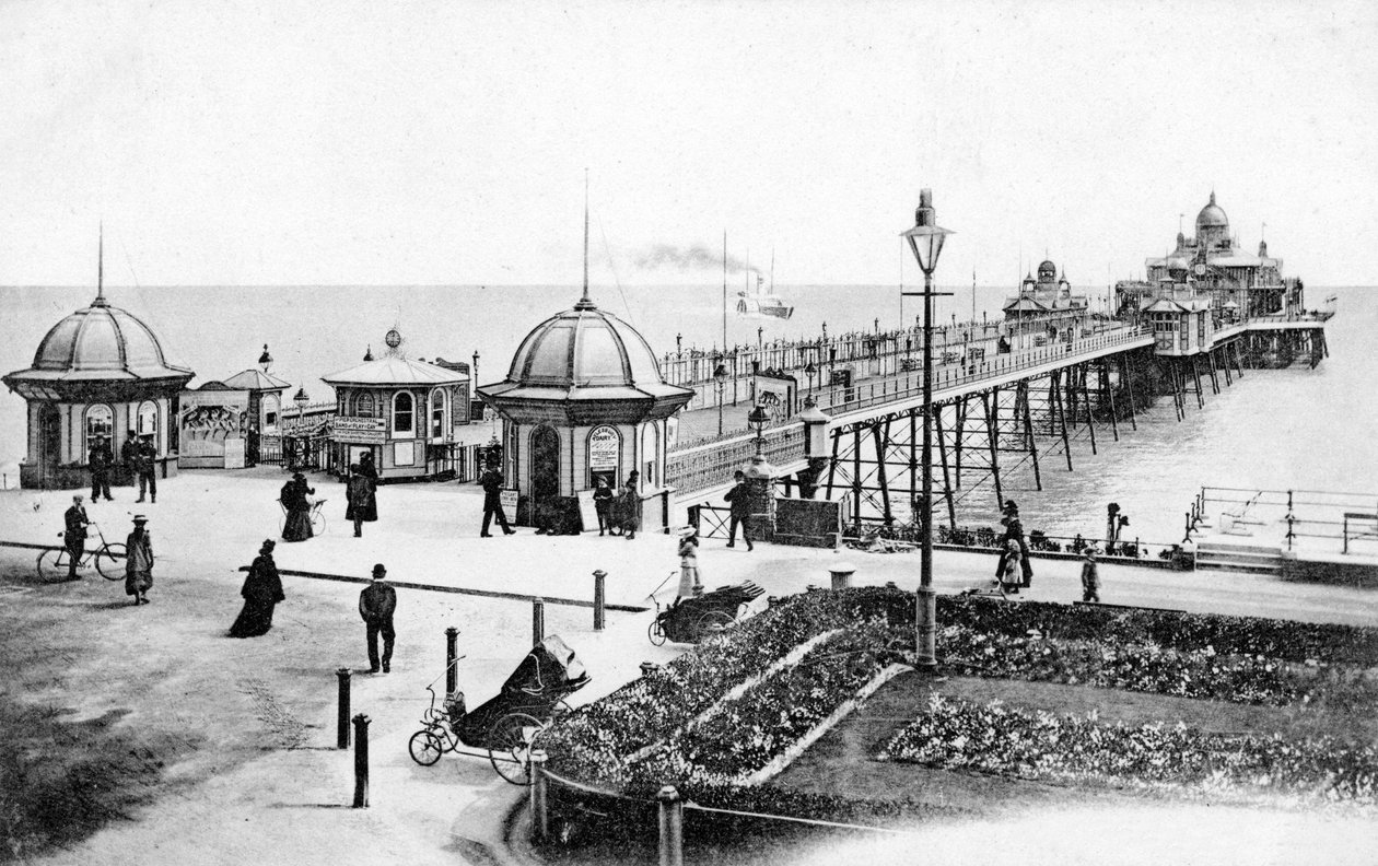 El muelle en Eastbourne, East Sussex de Unbekannt